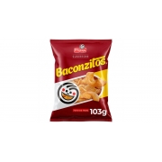 Salgadinhos: Baconzitos)