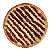 Doces: Romeu e Julieta - Pizza Média (Ingredientes: Goiabada, Muçarela, Requeijão Cremoso)