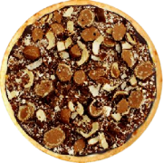 Doces: BOMBOM - Pizza Média (Ingredientes: Bombom, Chocolate ao Leite)