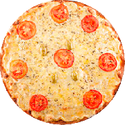 Sabores: Muçarela - Pizza Maracanã 50cm/ 16 fatias (Ingredientes: Molho, Muçarela, Orégano, Tomate)