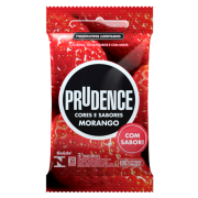 Preservativos e Estimulantes: Prudence Morango)
