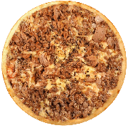 Tradicionais: Atum - Pizza Família (Ingredientes: Atum, Azeitona, Molho de Tomate, Mussarela, Orégano)
