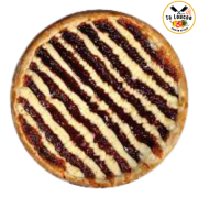 Doces: Broto Romeu e Julieta - Pizza Broto (Ingredientes: Catupiry, Goiabada, Massa Artesanal, Muçarela)