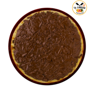 Doces: Broto Chocolate com Banana - Pizza Broto (Ingredientes: Banana, Chocolate, Massa Artesanal, Muçarela)
