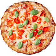 Pizzas Especiais: Australiano - Pizza Família (Ingredientes: Cebola, Manjericão, Molho de Tomate, Mussarela, Orégano, Pepperoni, Pimenta, Tomate)