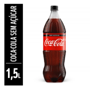 Refrigerante: Coca Cola Zero 1,5 Lt - Refrigerante 1,5 Lt