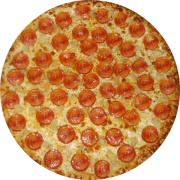 Salgadas: Calabresa - Pizza Média (Ingredientes: Calabresa, Mussarela)