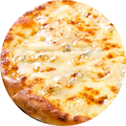 Salgadas: Mussarela - Pizza Média (Ingredientes: Mussarela Tradicional)