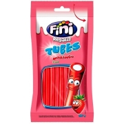 Bala, pirulitos, Chicletes: Fini Tube Morango)