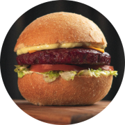 Hambúrguers: Clássico - Hambúrguer (Ingredientes: Alface, Burger Defumado 160g, Maionese da Casa, pão crocante, queijo cheddar, Tomate)