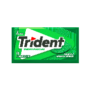 Chicletes e Balas: Trident Menta Verde - Chiclete Trident