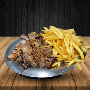 Petiscos: Combo Maminha - Petiscos (Ingredientes: Batata Frita, Maminha)