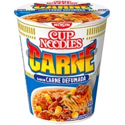 Mercearia: Cup Noodles Carne defumada)