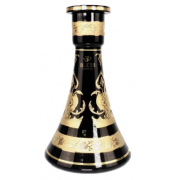 VASO BLESS 30CM: VASO BLESS PARIS PRETO C/ DOURADO 30cm - ATACADO ACIMA DE 3 UNIDADE FICA R$ 138,00 CADA