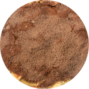 Doces: Banana Com Chocolate - Pizza Grande (Ingredientes: Banana, Chocolate, Mussarela)