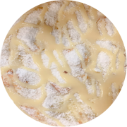 Promocionais: Coco - Pizza Grande (Ingredientes: coco, Leite Condensado, Mussarela)