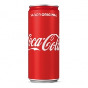 Refrigerantes: coca lata 310 ml - bebida