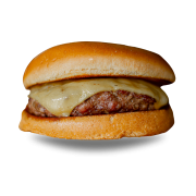 Hambúrguer: BIG CHEESE 140g - Hambúrguer (Ingredientes: hamburguer costela140g, Pao Brioche, Queijo Prato)