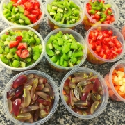 Processados: Salada de frutas potinho - Unidade
