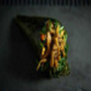 Temaki: Temaki Shimeji - Cogumelo Preparado Com Shoyu e Cebolinha