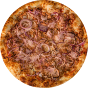 Tradicionais: Atum - Pizza Grande (Ingredientes: Atum Sólido, Cebola Roxa, Molho da Casa Com Tomates Pelados, Muçarela)