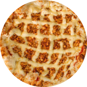 Tradicionais: Frango C/ Catupiry - Pizza Individual (Ingredientes: Catupiry, Frango Desfiado, Molho da Casa Com Tomates Pelados, Muçarela, Orégano Para Finalizar)