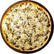 Especiais: Costela - Pizza Individual (Ingredientes: Molho Pomodoro, Costela Desfiada, Mussarela, Gorgonzola, Orégano)
