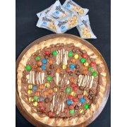 Doces: TORTUGUITA - Pizza Doce (Ingredientes: Chocolate Ao Leite, M&M
