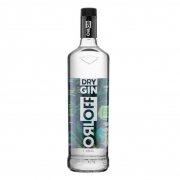 Gin: Orlof Dry Gin 1L)