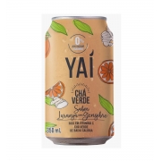 Chás: Chá Verde Sabor Laranja Com Gengibre - Chá Yaí (290ml)