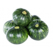 Legumes: Abobrinha Verde Redonda 1 kg - legumes
