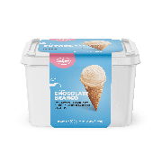 Pote 2L Especial: Pote 2L Especial Chocolate Branco - Contém raspas de chocolate branco.