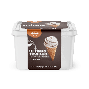 Pote 2L Especial: Pote 2L Especial Leitinho Trufado - Sabor leite em pó com chocolate trufado.