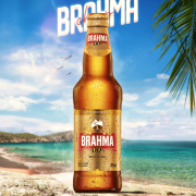 Cervejas: Cerveja Brahma Zero Long Neck 355ml - Long Neck