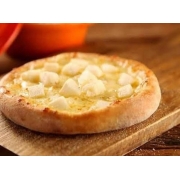 Esfihas gourmet: PALMITO - Esfiha salgada (Ingredientes: Massa especial de esfiha, Mussarela, Palmito)