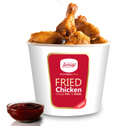 Balde P: Balde P Drumet (Coxinha da Asa) - Fried Chicken (Ingredientes: Selecione 1 Molho)