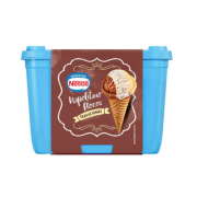 Sobremesas: Sorvete Nestlé Napolitano Flocos 1,5l - Napolitano Flocos (Chocolate/Flocos/Creme)