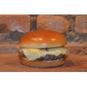 Hambúrguer: X BURGUER ARTESANAL - Hambúrguer (Ingredientes: Hambúrguer Artesanal, Maionese, Molho de Maionese Caseira, Queijo Cheddar)