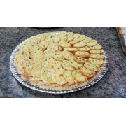 Pedir c/ 24 h de Antecedência: Mini Esfiha Queijo - 10 unidades