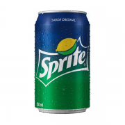 Refrigerantes: sprite lata 310ml - guarana lata