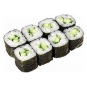 Hossomaki: Kappamaki (8 Unidades) - Pepino, arroz e alga.