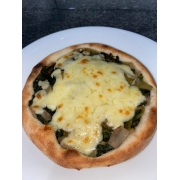 Esfiha: 107 - escarola c/ mussarela - escarola e mussrela