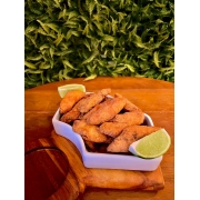 Porções Individuais: Peixe Frito - Porção Grande (Ingredientes: Filé de Tilápia)