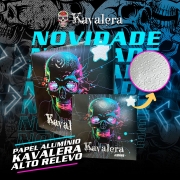 Alumínio: ALUMINIO KAVALERA - 50 FOLHAS (ALTO RELEVO) - ATACADO ACIMA DE 3 UNIDADES R$11,40 CADA// ACIMA DE 10 UNIDADES R$9,15 CADA// ACIMA DE 100 UNIDADES R$7,70 CADA