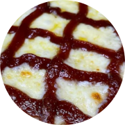 Doces: Romeu e Julieta - Pizza Doce Assada | Grande (Ingredientes: Muçarela, Goiabada, Leite Condensado)