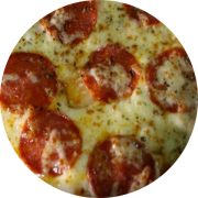 Estrela: Italiana - Pizza Assada | Grande (Ingredientes: Molho de Tomate, Muçarela, Salame Italiano, Orégano)