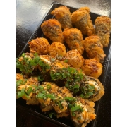 Grelhados: Combinado 2 - 6 Mini TemakiEmpanado 4 Salmão balls 12Hot roll
