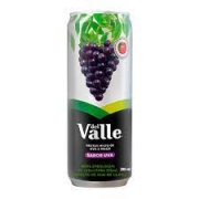 Suco: Del Valle sabor Uva Lata 290mL)