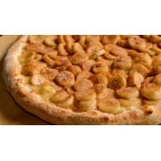 Doces: Banana C/ Canela - Pizza Grande (Ingredientes: Açúcar, Banana, Canela)