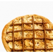 Doces: Banana com Doce de Leite - Pizza Grande (Ingredientes: Banana, Doce de Leite)